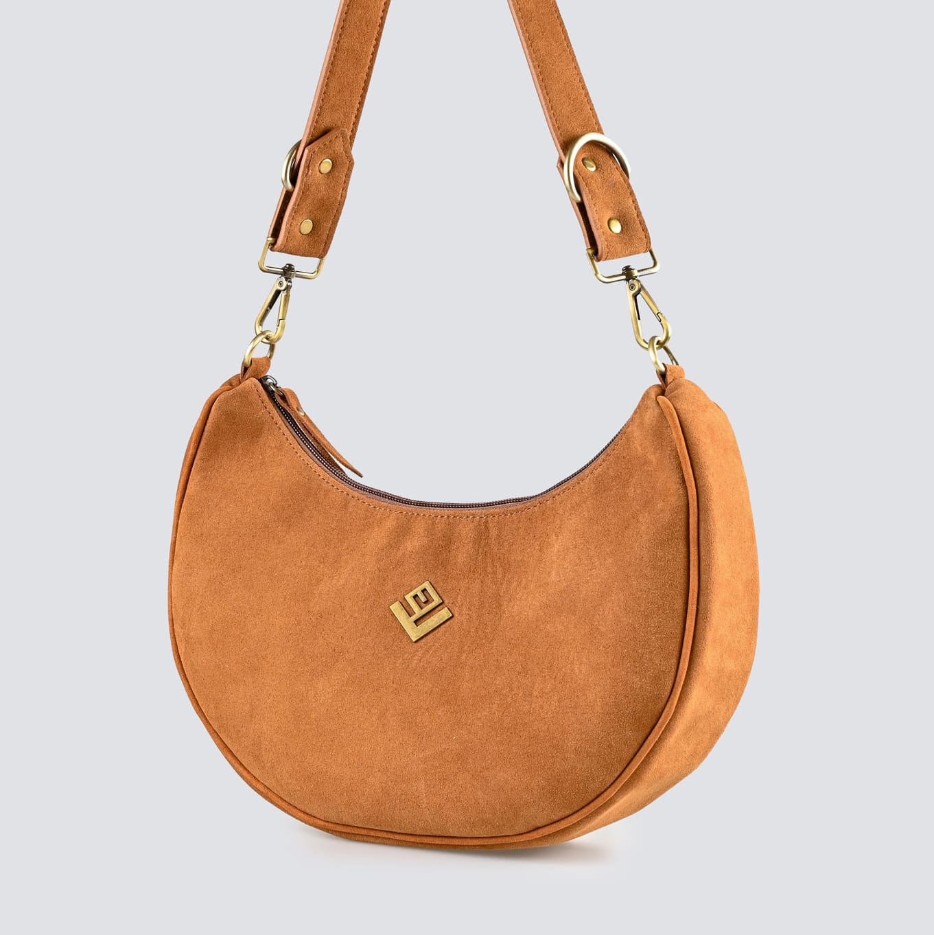 Γυναικεία Τσάντα ώμου Luna Nomia| | Camel