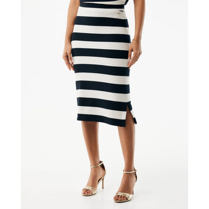 Γυναικεία Μίντι Φούστα Striped Pencil Skirt Midnight Blue