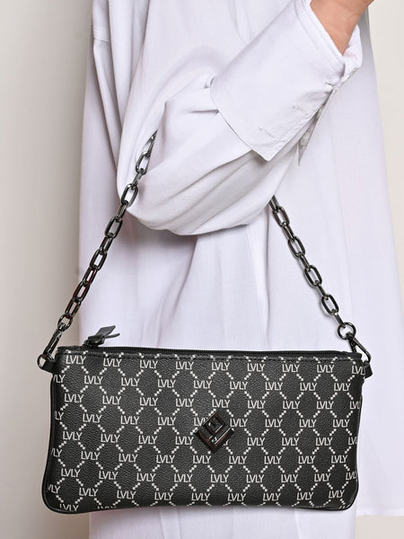 Hespera Mosaic Bag | Black