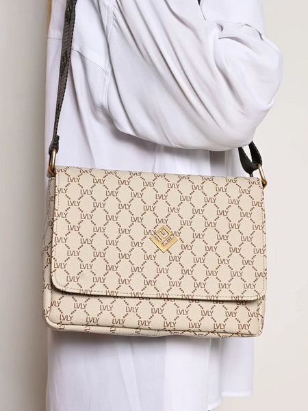 Γυναικεία τσάντα Vesper Mosaic Bag | Beige