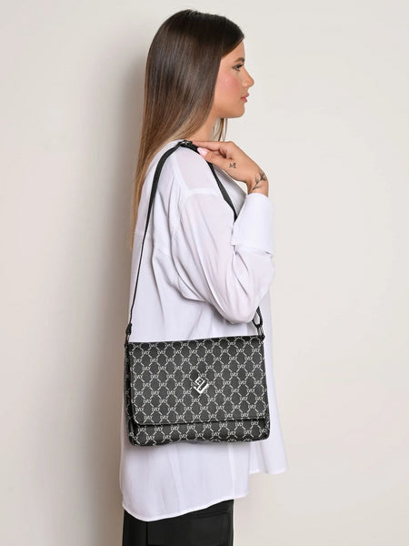 Vesper Mosaic Bag | Black