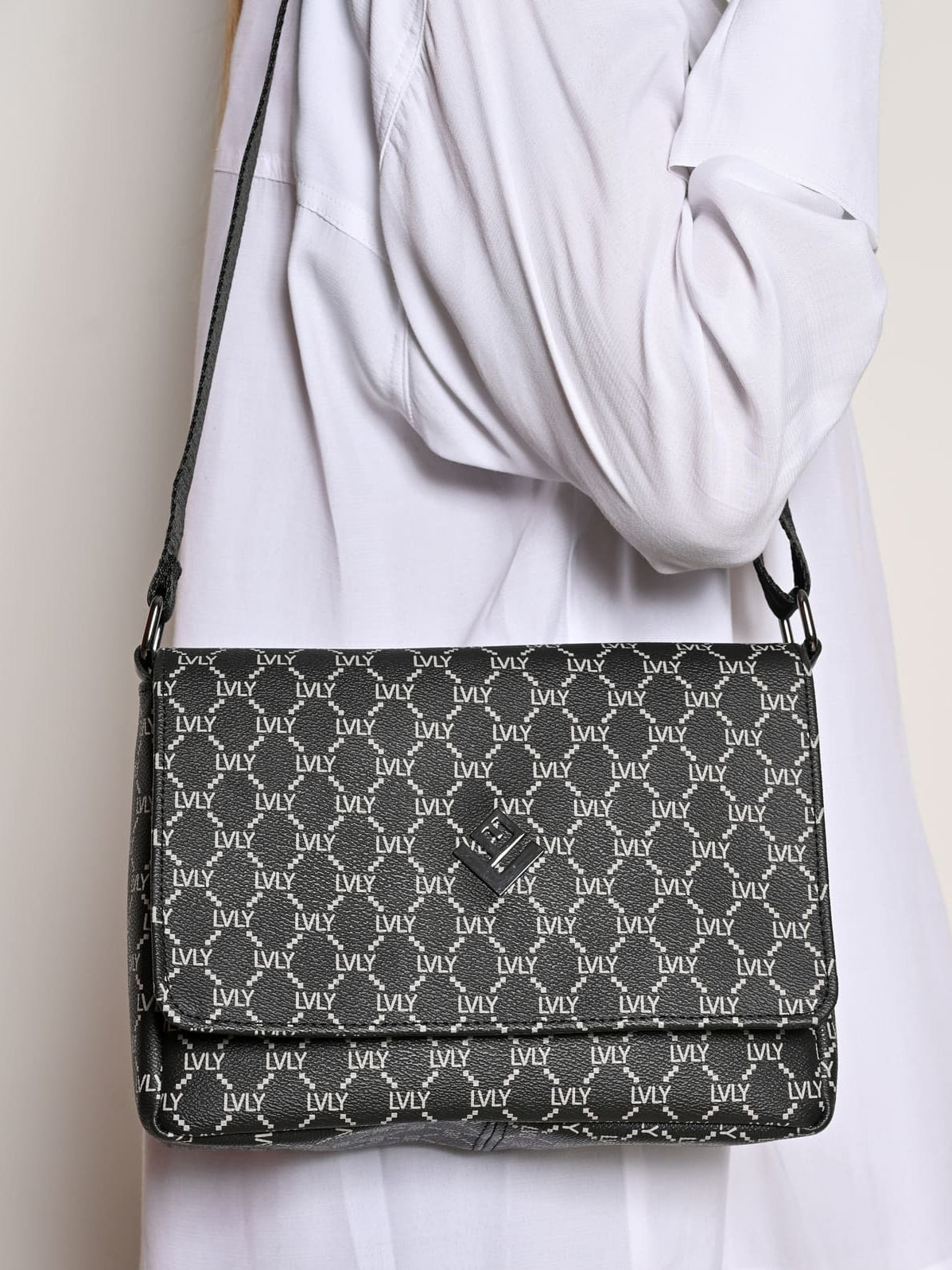 Vesper Mosaic Bag | Black