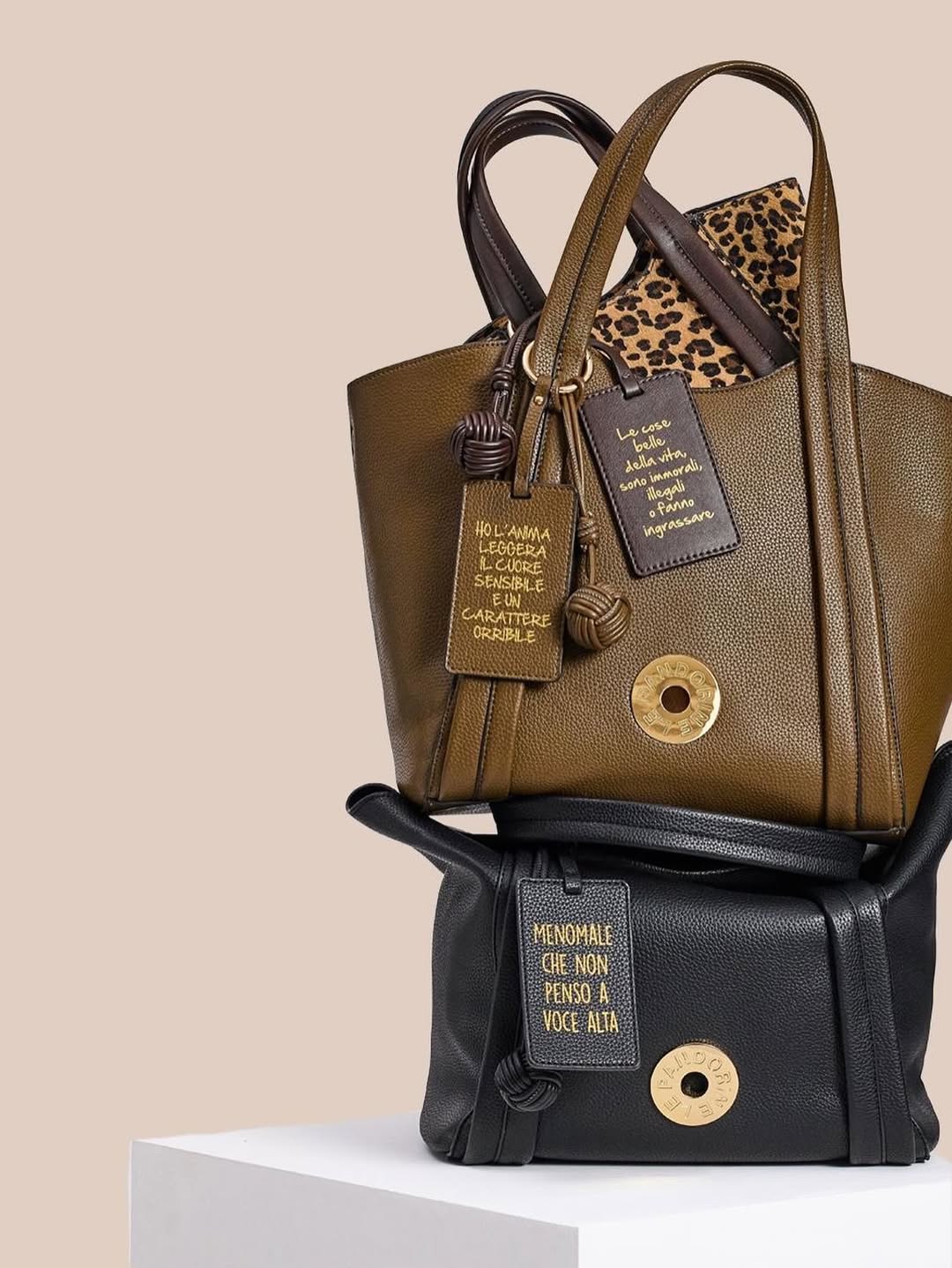 Γυναικεία τσάντα vicky shopping bag Λαδι