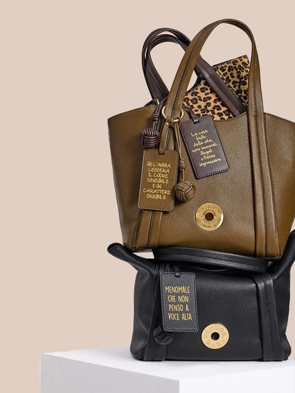 Γυναικεία τσάντα vicky shopping bag Λαδι