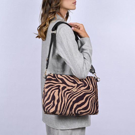 Γυναικεία τσάντα Olimpia Feral Bag | Zebra