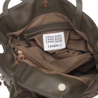 Γυναικεία τσάντα Camouflage amina large shopping