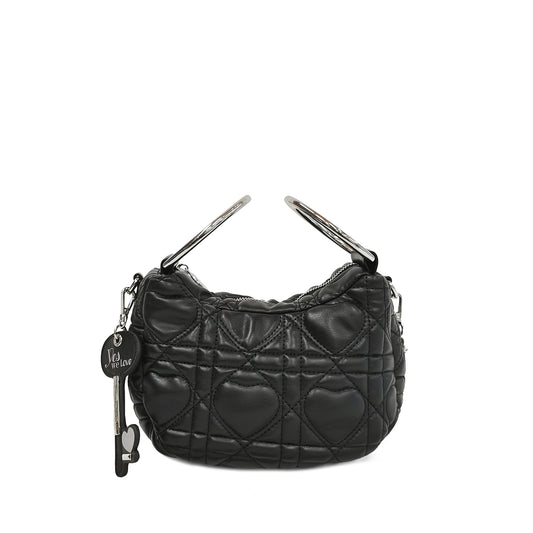 Γυναικεία τσάντα  Legno Love Ring μαύρη