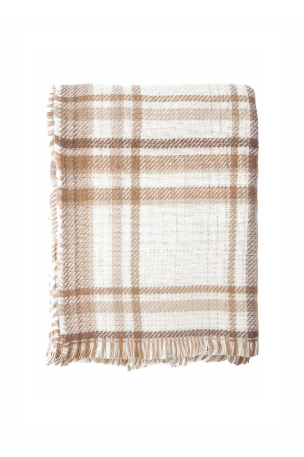 Γυναικείο Κασκόλ TOM TAILOR με κρόσσια καρό σχέδιο