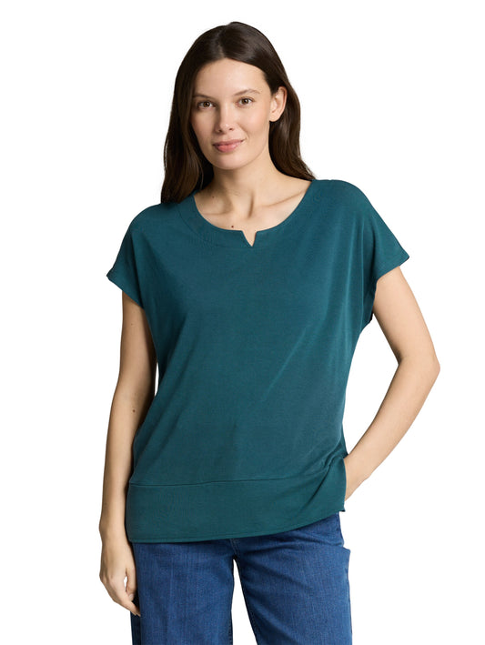 Γυναικεία μπλούζα κοντομάνικη πράσινο