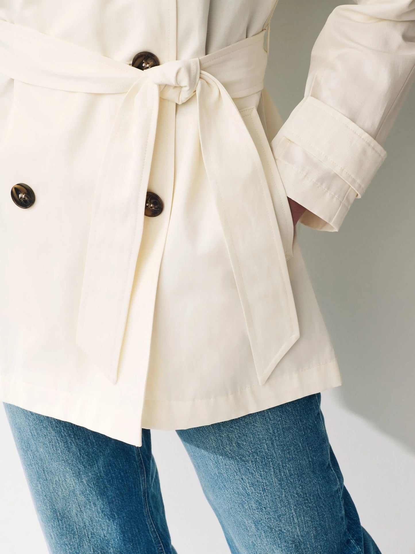 Γυναικεία Cream West Belted Trench Coat