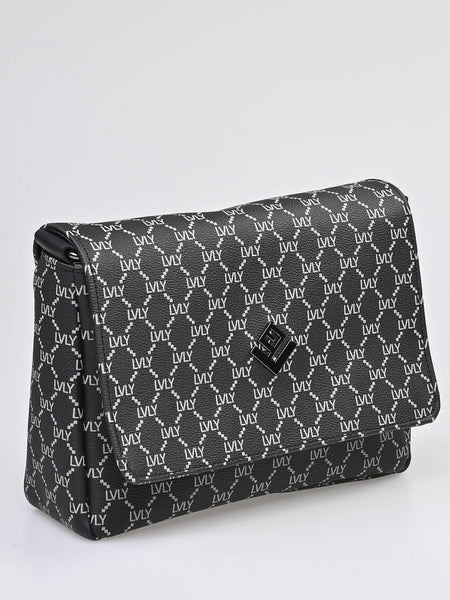 Vesper Mosaic Bag | Black