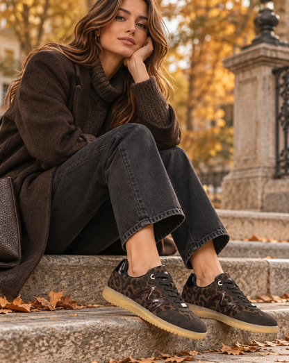 Γυναικεια TIA TAMPA Sneaker - Brown/Black