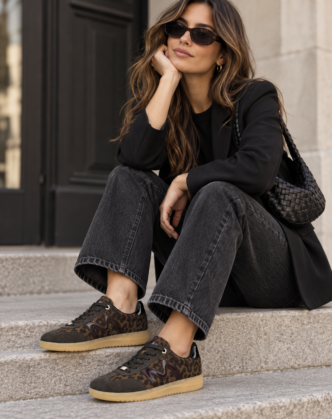 Γυναικεια TIA TAMPA Sneaker - Brown/Black