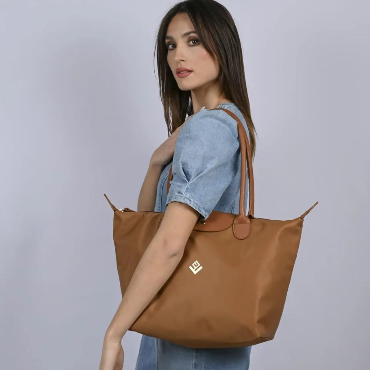 Γυναικεία τσάντα Calypso Midi Aeris Bag |Tan