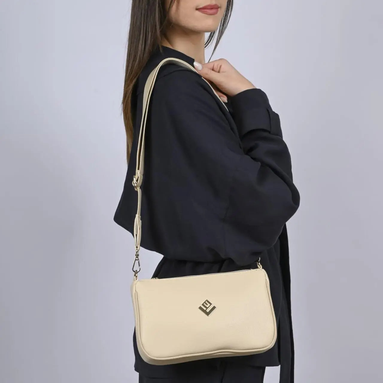 Γυναικεία τσάντα LOVELY Caldera Large Asti Bag | Ivory