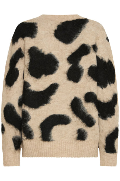 Γυναικείο πουλόβερ animal print