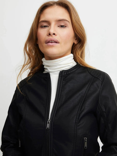 Γυναικείo μπουφάν eco leather jacket