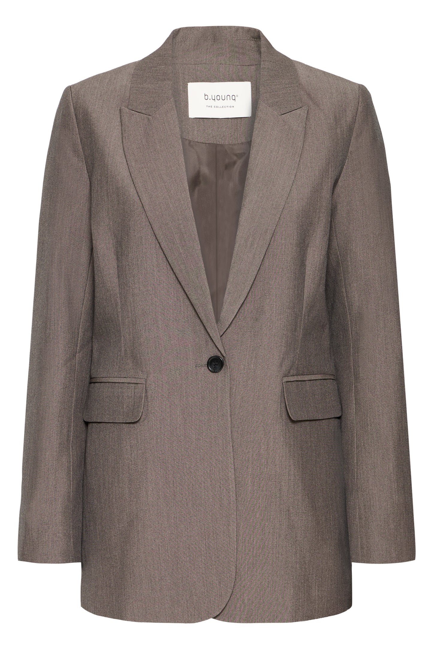 Γυναικείο σακάκι-walnut melange