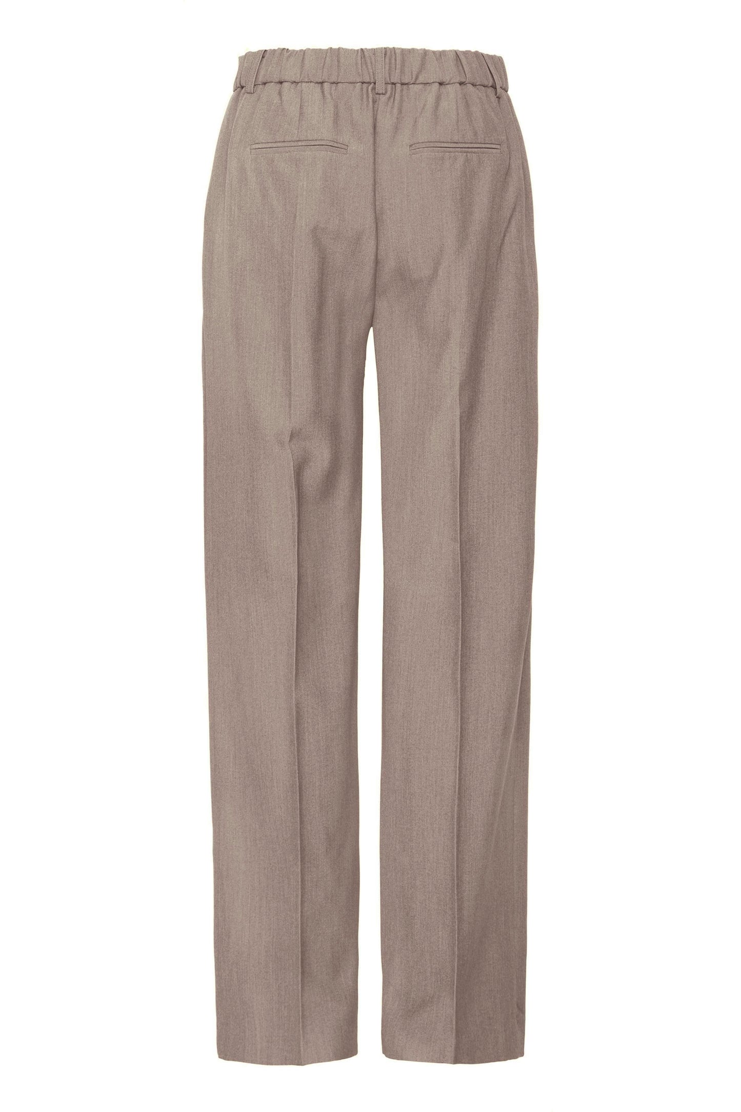 Γυναικείο παντελόνι με Λάστιχο -Χρώμα Καφέ