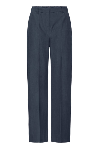 Γυναικείο παντελόνι με Λάστιχο-blue melange