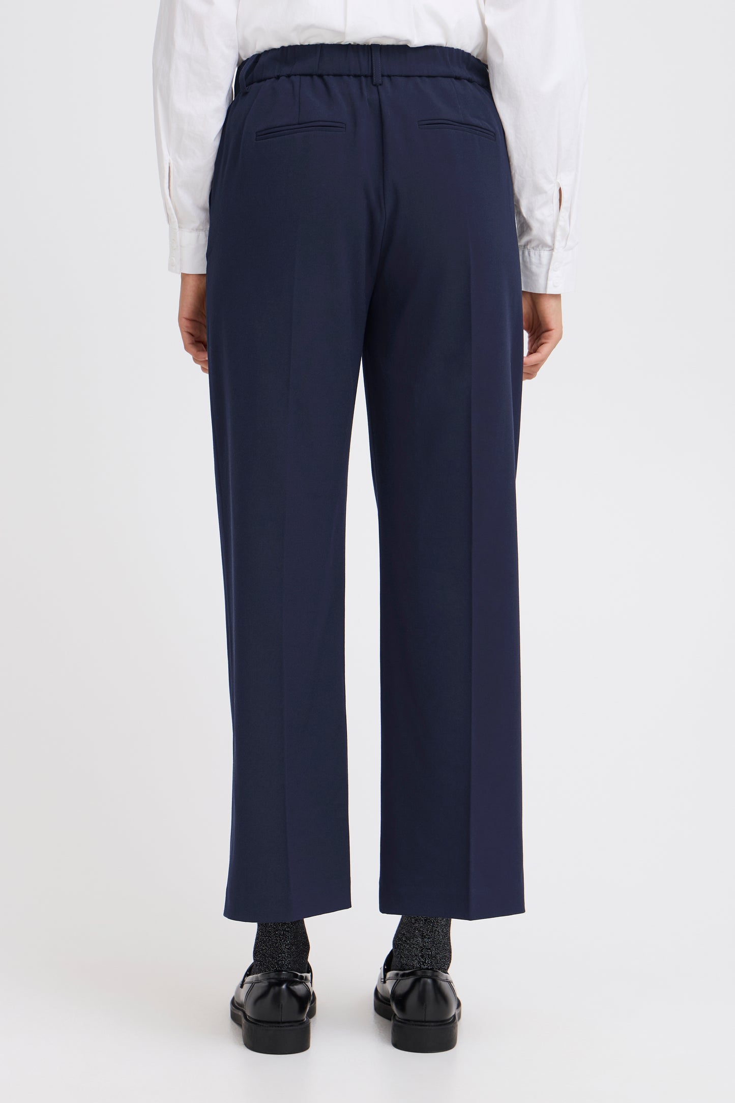 Γυναικείο Παντελόνι κοστουμιού ΜΠΛΕ