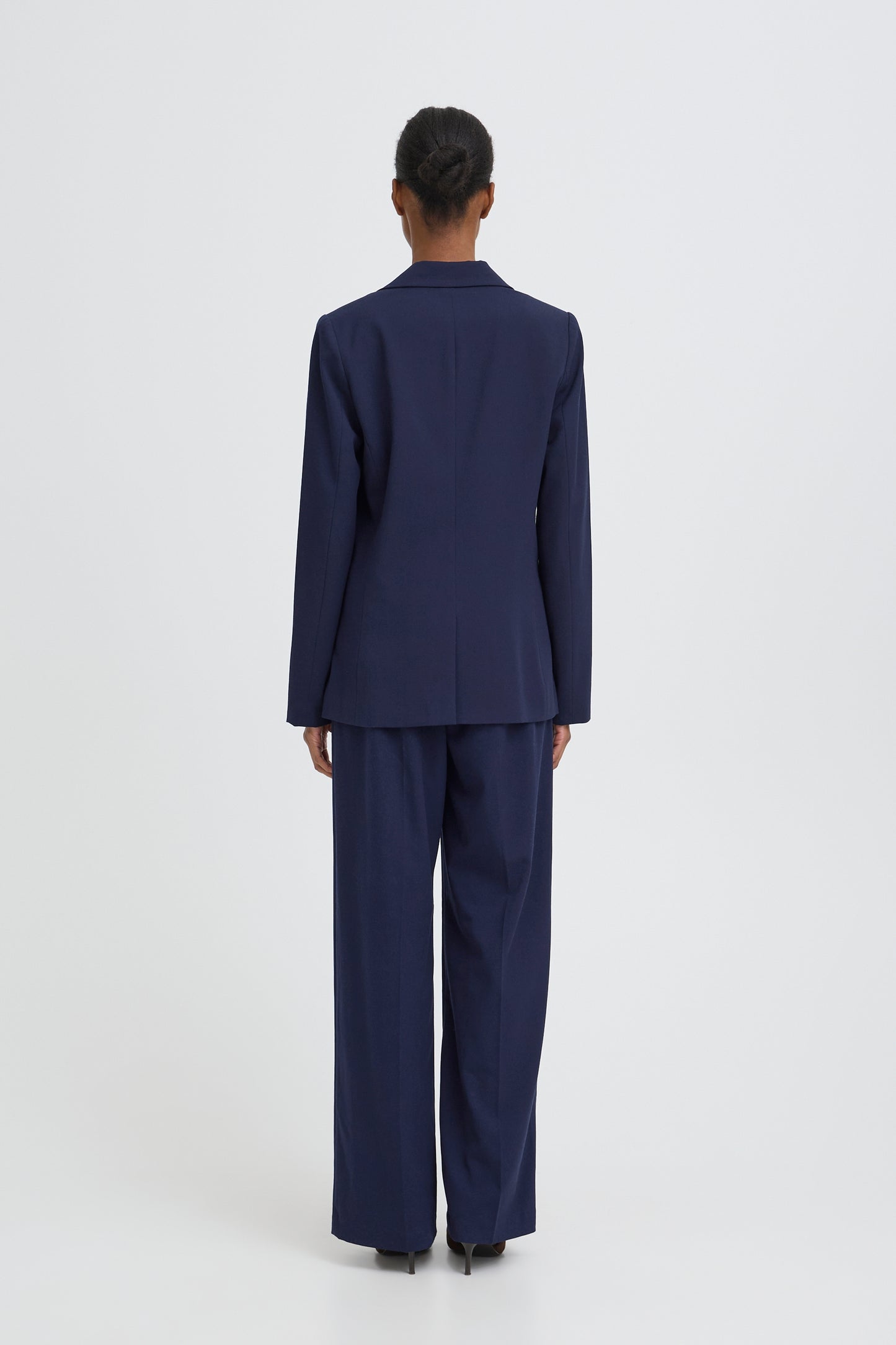 Γυναικείο Παντελόνι κοστουμιού ΜΠΛΕ