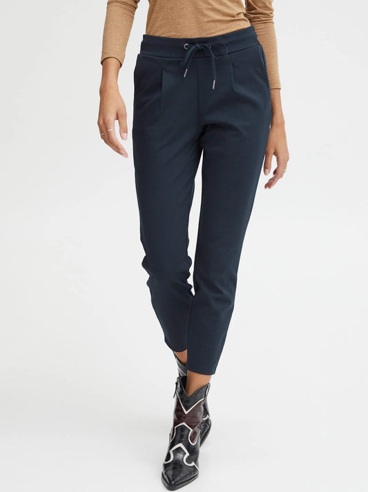 Γυναικείo παντελόνι αστραγάλου Μπλε