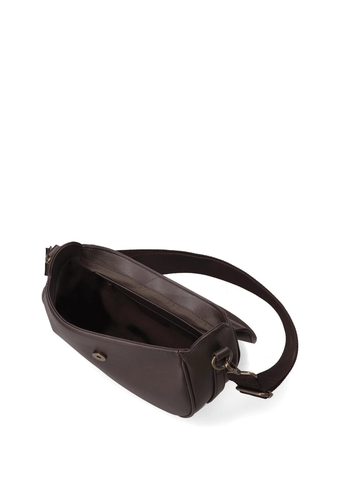 Γυναικεία τσάντα Cross body bag -dark brown