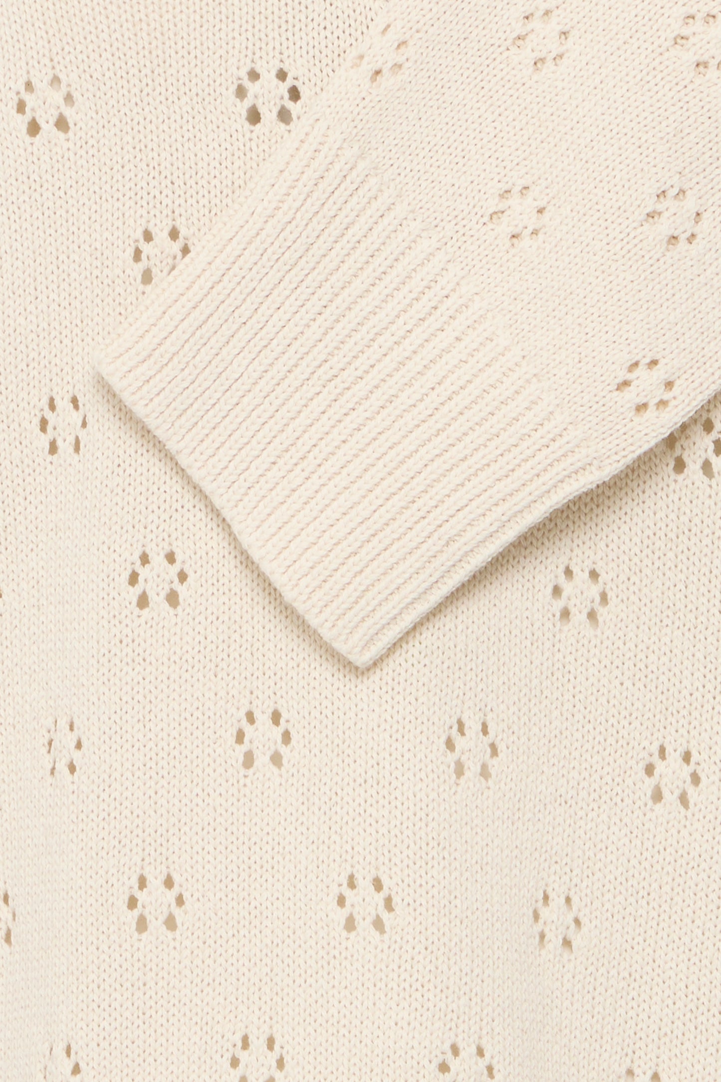 Γυναικείο πουλόβερ V Neck-off white