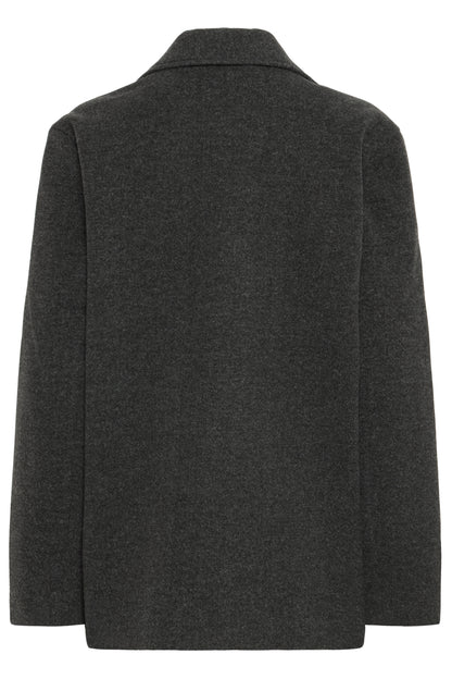 Γυναικεία παλτοζακέτα Γκρι