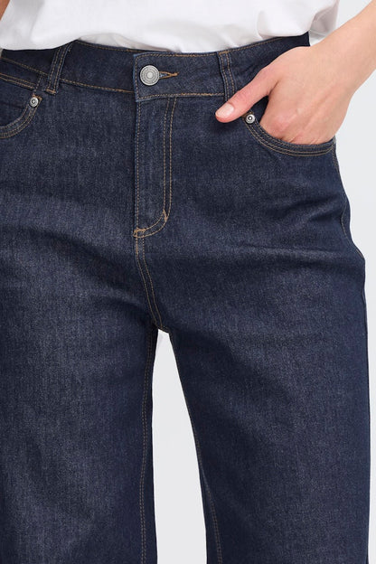 Γυναικείο τζιν ελαστική ψιλόμεση παντελόνα