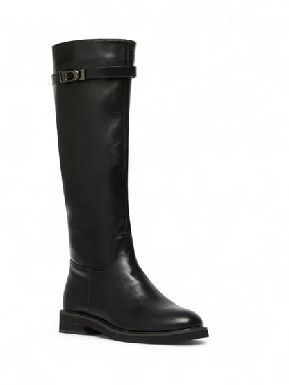 Γυναικεία μπότα με αγκράφα κόσμημα