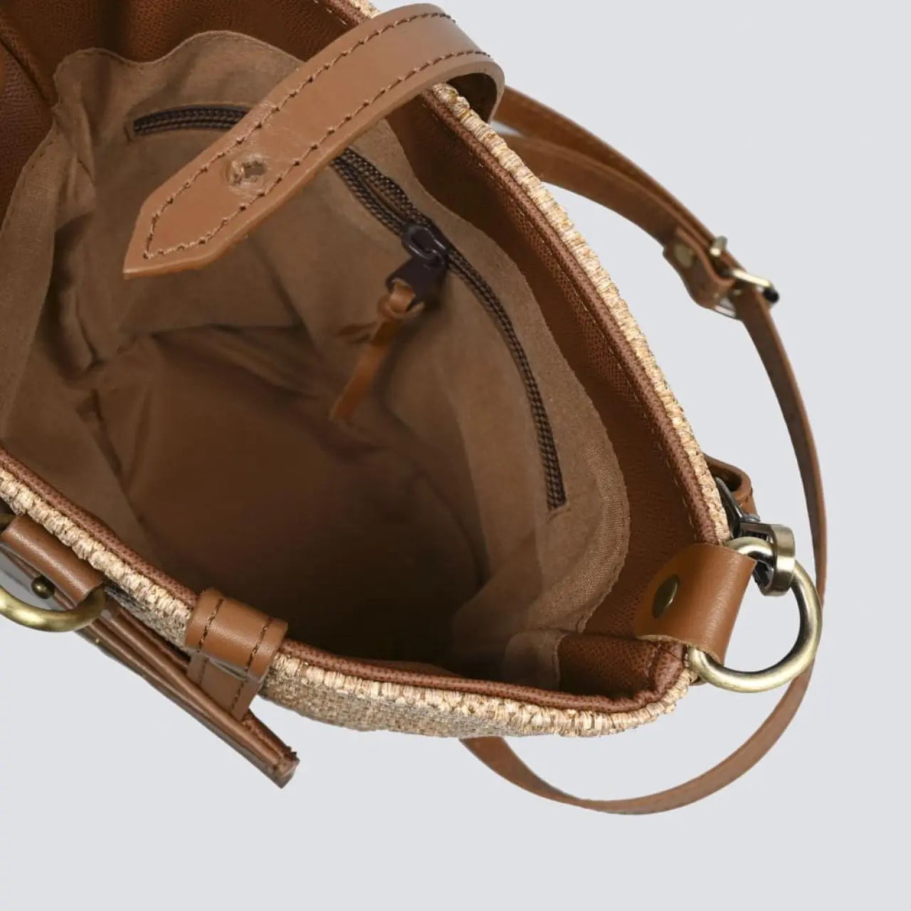 Kori Small Rafia Bag | Tabac