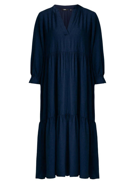 Γυναικείο φόρεμα μάξι μπλε