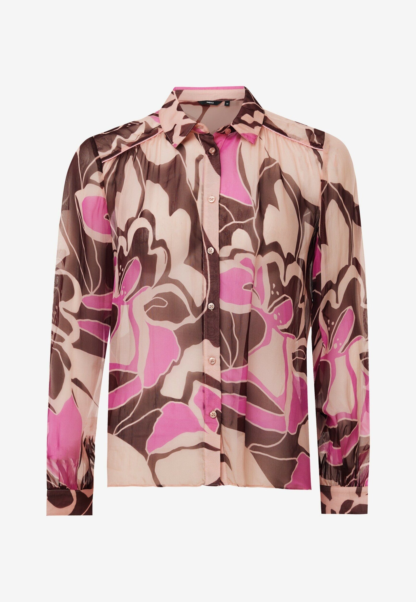Γυναικείο πουκάμισο σε ροζ χρώμα