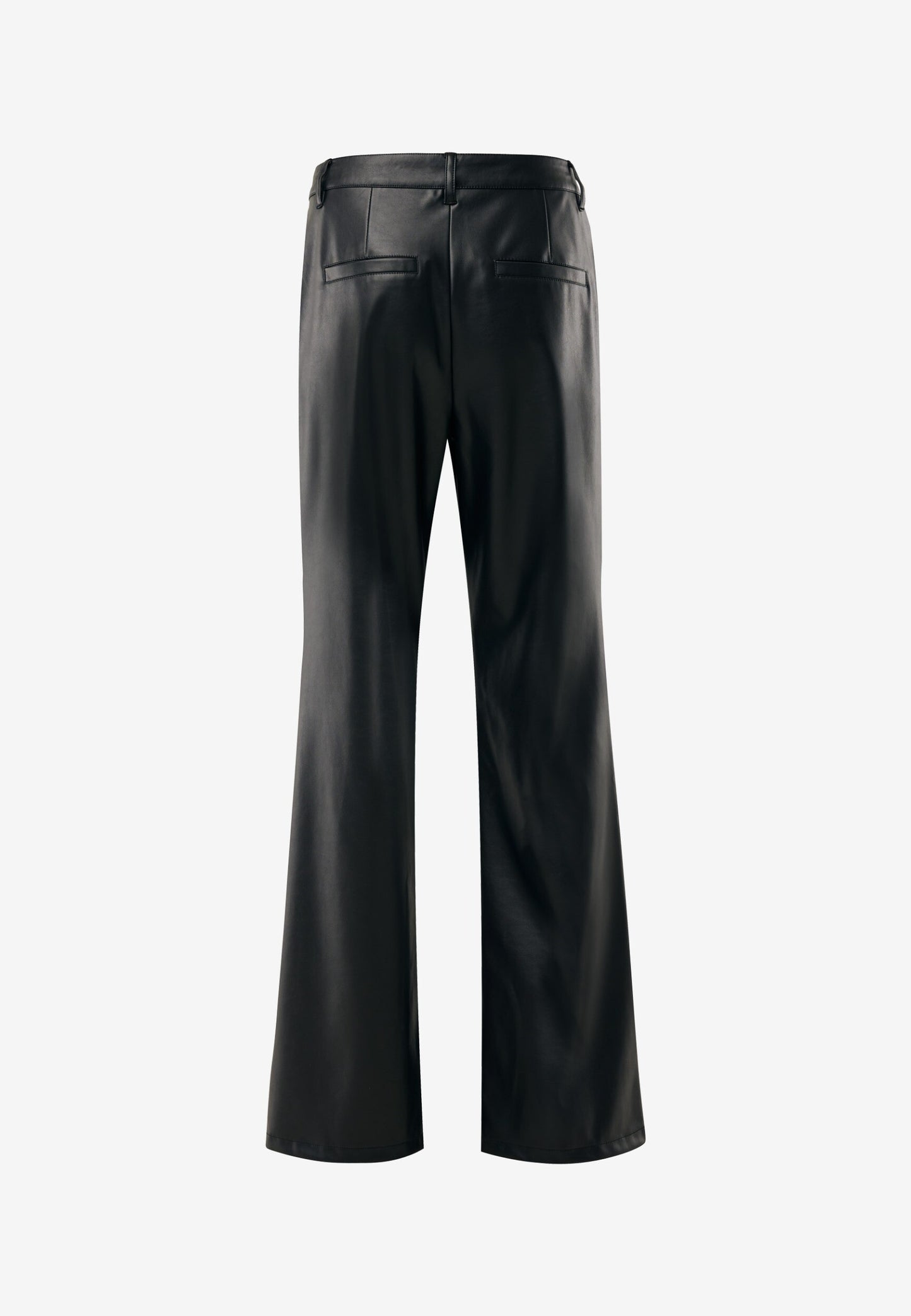 Γυναικείο Παντελόνι PU Δέρμα Black