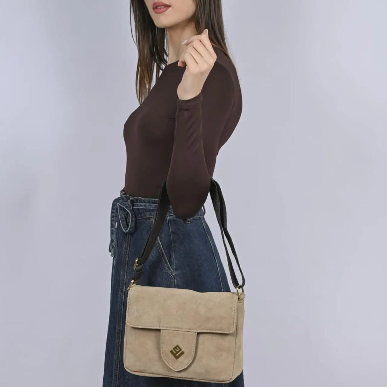 Γυναικεία τσάντα Irma Small Nomia Bag |Stone