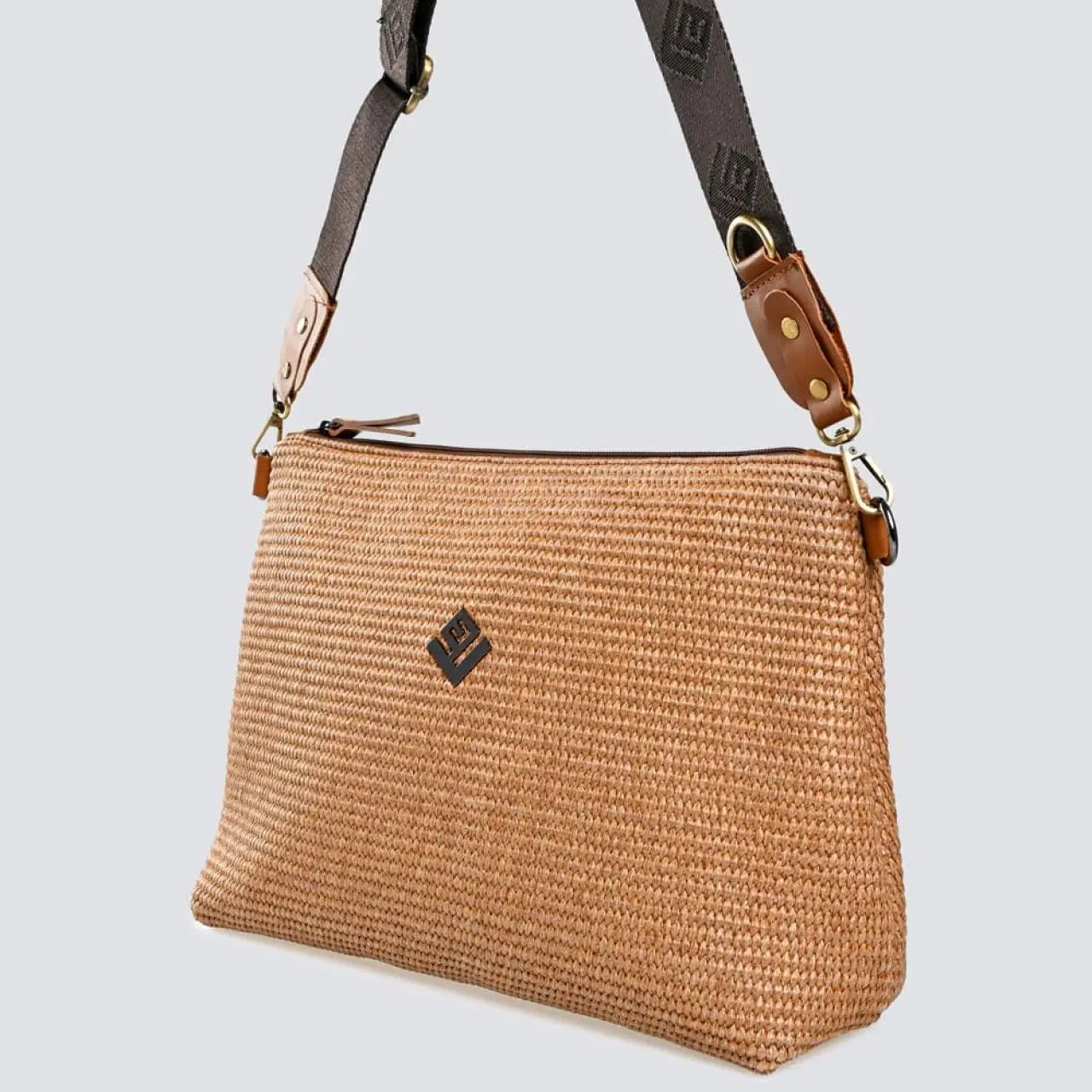 Olimpia Rafia Bag | Tabac