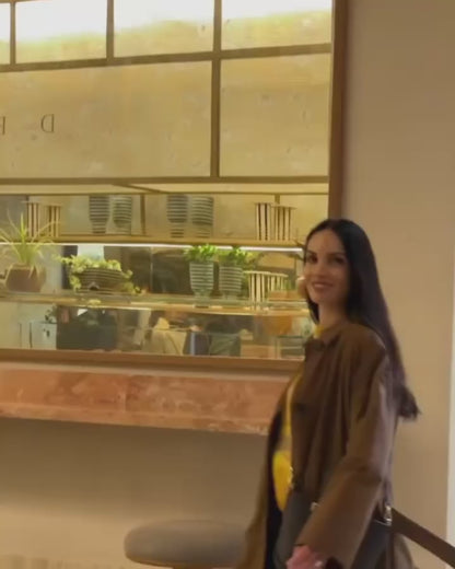 Γυναικεία Μίνι τσάντα αγορών - CHOCOLATE