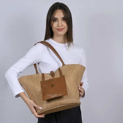 Kori Rafia Bag | Tabac
