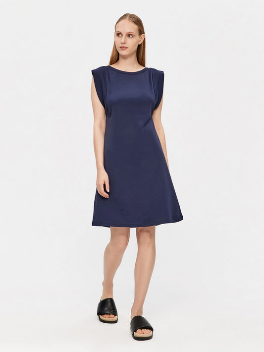 Αμάνικο κοντό βαμβακερό φόρεμα