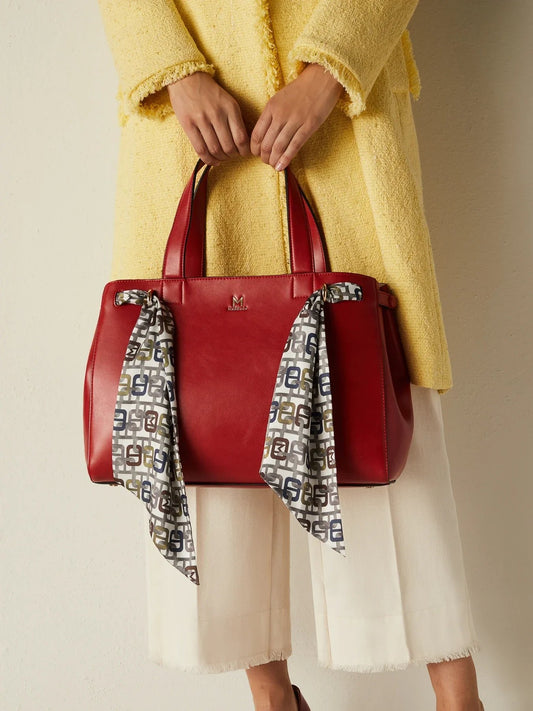 Γυναικεία Τσάντα με φουλάρι