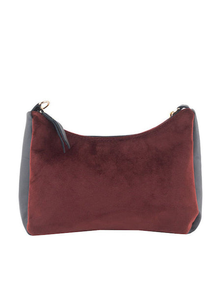 Regina Velvet Bag Bordeaux